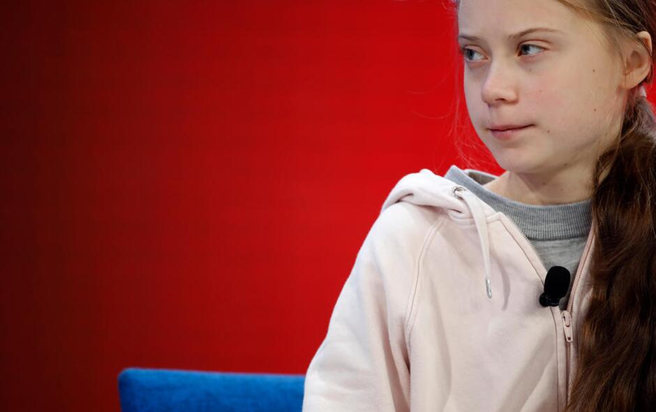 Greta Thumberg a Davos per l'emergenza ambientale