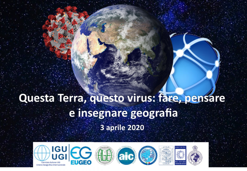 Notte Europea della Geografia del 3 aprile 2020 – a causa del coronavirus solo un webinar gratuito